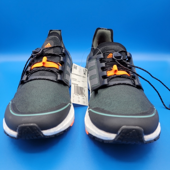 Adidas UltraBoost Cold.RDY Men's Running Shoes Size US 8 Black Orange EG9798 New - Picture 5 of 13